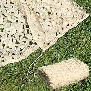 Camouflagenet, 4 x 6 m, camouflagenet, legercamouflagenet, zonwering, jacht, camouflage, boslandschap voor decoratie, zonwering, jacht, camping, outdoor, militair