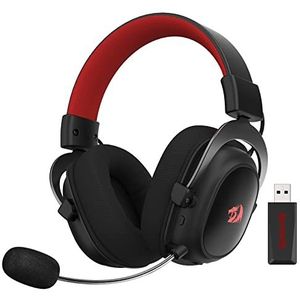 Redragon H510 PRO RGB-gaming-headset met 3 modi, 7.1 surround sound, 53 mm audio-drivers in traagschuim oorkussens met stoffen bekleding, hoofdtelefoon voor meerdere platforms, stroomvoorziening via