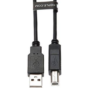 Keple | Priter Cable Lead voor Canon Pixma MG3051 / MG3650 / MG4250 / MG5750 / MG5751 / MG6850 / MG7750 / MX475 - Scanner Printing Cord USB A naar B Male