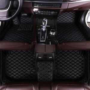 Automattenset Auto Vloermatten Voor Ford Voor Kuga 2013-2018 Custom Auto Voet Pads Auto Tapijt Cover Interieur Accessoires Automatten Set (Color : Zwart)