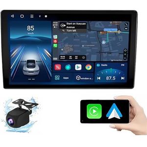 Android 14.0 2 Din Autoradio 9"" Touchscreen Auto Stereo voor KIA Ceed 2006-2012 met Draadloze Carplay Android Auto GPS navigatie AHD Omgekeerd beeld Stuurwielbediening(P1(1G+32G))