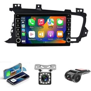 Android 14 2 DIN Autoradio Stereo 9 inch Screen voor Kia K5 Optima 3 2011-2015 GPS Navigatiesysteem FM AM RDS DAB+ Radio Carplay Android Auto Qualcomm BT 5.0 Dolby DTS(NF-5 8Core 4+64G)