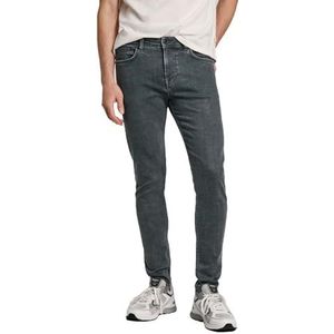 Pepe Jeans Heren MID-RISE SKINNY JEANS FINSBURY, Grijs (Denim-ui0), 31W / 30L