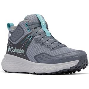 Columbia Women's Konos TRS Outdry Mid, Waterproof Mid Rise Trekking and Hiking Boots, Ti Grey Steel/Teal, 7.5