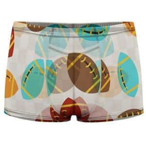 Kleurrijke Rugby Heren Boxer Slips Sexy Shorts Mesh Boxers Ondergoed Ademend Onderbroek Thong