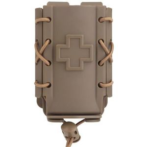 Tactische EHBO-opslagtool, MOLLE-compatibele Tourniquettas, All-terrain Nylon Draagtas For Teamactiviteiten, Airsoft, Filmrekwisieten(CB)