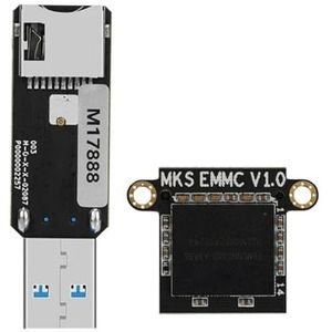 MKS EMMC Module 32 GB TF-kaart voor KLP1/KP3S Pro V2, voor Elegoo Neptune 4/4 Pro/4 Max/4 Max (EMMC 32G - USB 3.0)