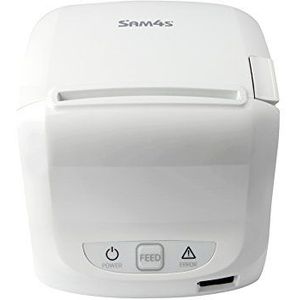 SAM4s GIANT100 Compact 3"" thermische POS-printer USB seriële Ethernet, Splash Cover inbegrepen, wit