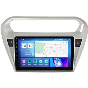 Android 12.0 Car Stereo 9 ""Touch Screen auto audio speler bluetooth stuurwielbediening Voor Peugeot 301 2013-2016 auto speler Ondersteunt CarAutoPlay PIP GPS Navigatie Backup Camera (Size : 8+WIFI+4G