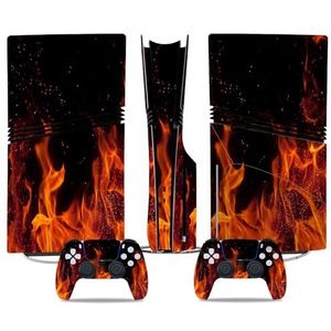 Anti Kras Voor PS5 PRO Skin Digital Edition Console En Controller Vinyl Cover Skins Wraps Krasbestendig, Compatibel Met Voor PS5 Digital Edition Pro 24774 Geen Schuimvorming