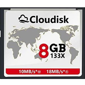 Cloudisk 8 GB CF-kaart compact flash-geheugenkaart prestaties voor fotocamera's