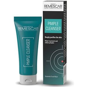 Remescar Puistje Cleanser 75ml - Zuivert de huid diep - Helpt puistjes te voorkomen en te verminderen - Enzymatic Facial Wash