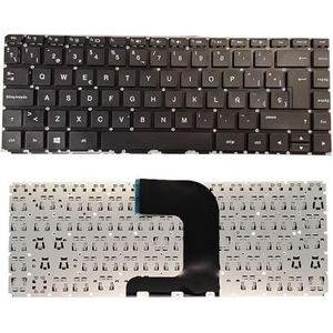 Russisch Spanje voor HP 14-ac101la -ac103la -ac104la -ac186la -ac187la -af106la Laptop Toetsenbord Geen Frame(SP New)