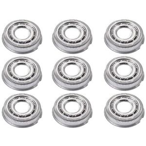 9 reservekoppen voor scheerapparaten van Philips S9000 RQ12.