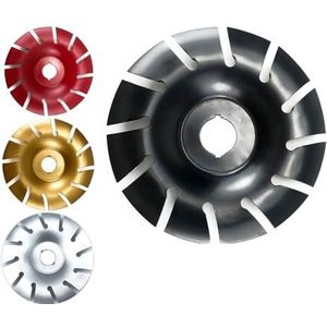 Houtsnijschijf Haakse slijper Cirkelzaagblad Dubbel 12 tanden Wiel Schuurzaag Boom Houtbewerking 125mm(Gold)