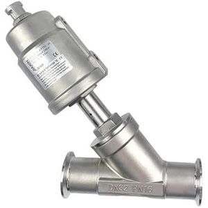 DN32 roestvrij staal Pneumatische snel-installeert Klep van Hoek Seat Normaal Gesloten Seat Klep PTFE die (open-Enige Handeling) verzegelen