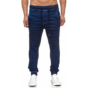 Tazzio jeans sweat jogger regular fit heren jeanbroek stretch designer broek denim 17504