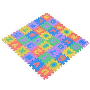 36 x Alfabet Numbers Soft EVA Floor Play Mat Baby Room Jigsaw ABC schuim puzzel AU