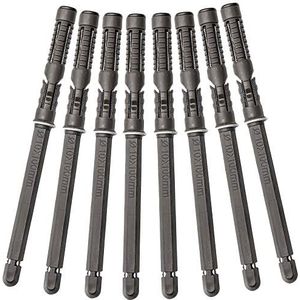 8 stuks drijvende plankbeugel, plankbeugel onzichtbare muurbeugel, verborgen plankbeugel, beugel voor zwevende boekenplanken of wandplanken (10x100mm)