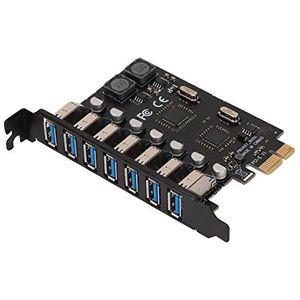 Jopwkuin PCI Express Card, PCIE aan USB 3.0 PCB Materiaal VIA Spaander voor Vensters