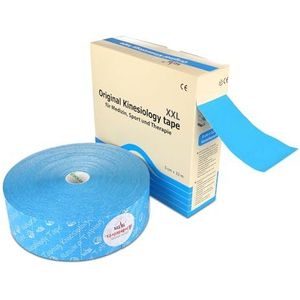 Nasara Originele kinesiologie fysio XXL tape voor sport en geneeskunde, rol grootte 5cm x 32m, turquoise