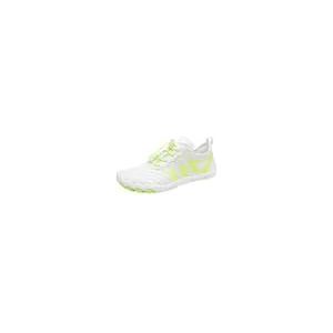 TEXSTYLE Heren Womens Blootsvoets Waterschoenen Sneldrogende Aqua Schoenen Unisex Zwemschoenen voor Mannen, Strand, Duiken, Surfen, Varen, Snorkelen Schoenen OMY48, Wit Fluorescerend Groen, 7 UK Wide