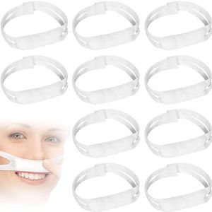 Neusverbandhouder, 10 stuks, voor op neuskapult, stretch, verbandhouder, voor neuskapult met oorlussen