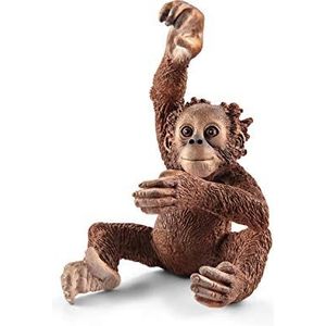 SCHLEICH 14776 Jonge Orang-Oetan,Meerkleuren