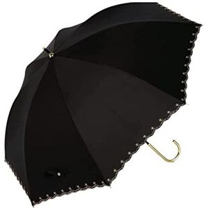 Paraplu Regenparaplu's Umbrella winddichte grote stok paraplu regenbestendig automatische open luifel geventileerde riet paraplu Paraplu's Zakparaplu Reisparaplu (Color : Black, Size : 68cm)