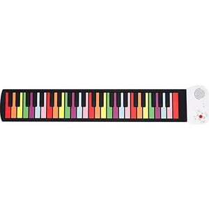 Opvouwbaar pianotoetsenbord Roll Up Piano 49 toetsen Flexibel elektronisch pianotoetsenbord met draagbare luidspreker
