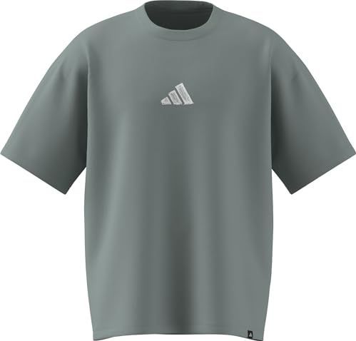 adidas Hombre CLIMACOOL POWER TRAINING GRAPHIC T-SHIRT, Wonder Sage, XL