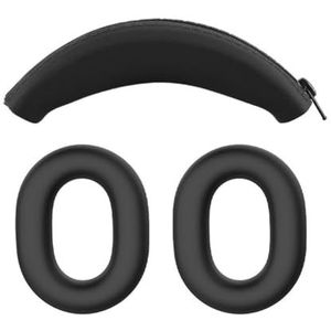 CRGANGZY - Headbeam Sleeve - Oorkussens - Zwart - Vervanging voor Sony ULT WEAR WH-ULT900N/WH-1000XM3/XM4