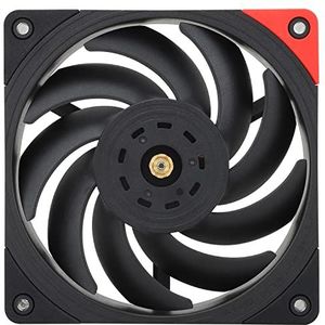 Thermalright TL-B12 EXTREM 120 mm zwarte CPU-ventilator, computerbehuizingsventilator, 4-pins PWM pc-ventilator, industriële kwaliteit PWM-ventilator, 3150 tpm, koelventilator, voor dubbele