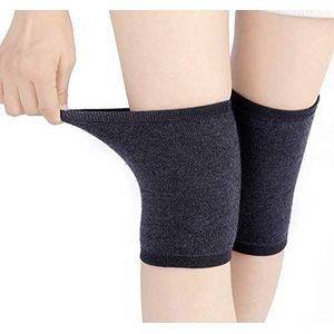 Unisex Winter Knie Warmer Kniebrace Mouw Beenwarmer Kniebrace Pads Warm Thermische Knie Compressie Mouw Wol Fietsen Ski Running Kniebrace Pad Dikker Knie Pads Mouw Leggings Knie Warm Wrap