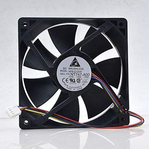 Delta 12CM 12V 0.60A AFB1212VH 12025 chassis 4pin motherboard speed regulation fan