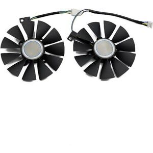 87MM PLD09210S12HH GTX1060 GTX1070 RX480 koelventilator voor ASUS voor Dual Series GTX 1070 1060 RX 480 470 570 grafische kaarten(2PCS)