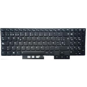Amerikaans Russisch Spaans Laptoptoetsenbord voor Lenovo voor Legion 5 pro 16ITH6 16ACH6H 16IAH7H 15ACH6 17ACH6(SP white Word Light)