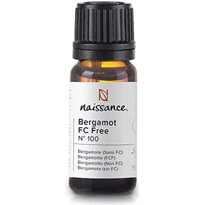 Naissance Bergamot (FC Free) Essential Oil (nr. 100) 10ml - Puur, Natuurlijk, Wreedheidvrij, veganistisch en onverdund - Gebruik in Aromatherapie & Diffusers