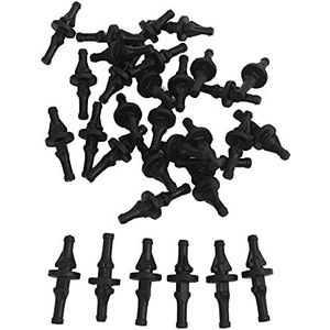Peukerty 32 stuks rubberen anti-vibratie mount schroef pin, voor pc-behuizingen fans anti-vibratie