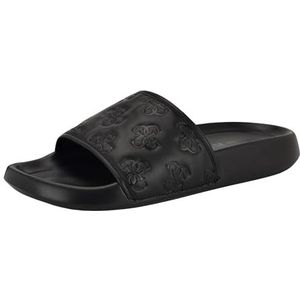 GUESS Sevyn Schuifsandalen, heren, Black Logo Multi 001, 40 EU, Black Logo Multi 001, 40 EU