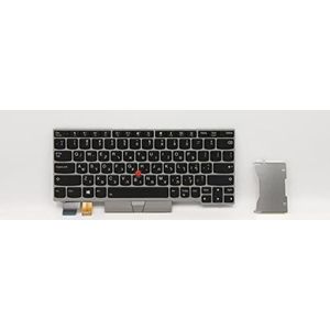 Lenovo Keyboard BL Silver Hebrew, FRU01YP934