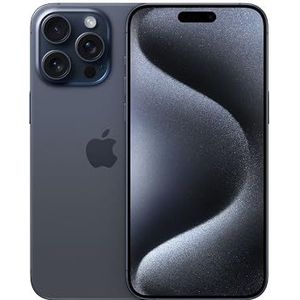 Apple iPhone 15 Pro Max 256GB - Blauw Titanium (Refurbished)