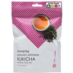 Clearspring Biologische Japanse Losse Kukicha Roast Twig Thee 90 g