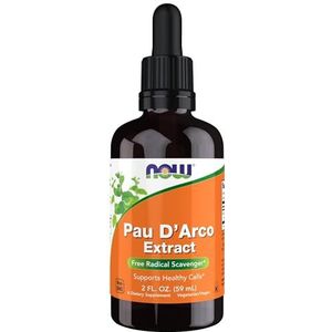 Now Foods - Pau D'Arco-extract - 60 ml - Antioxidanten