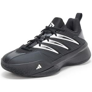 adidas Unisex Dame Certified 3 Basketball Sneaker, Black/White/Black, 5 US Men