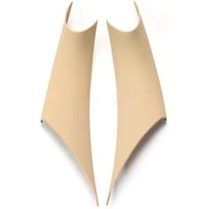 Auto interieurdeurgrepen Voor BMW 3 4 Serie F30 F31 F32 F33 F34 F36 F80 F82 2012-2019 Voor Achter Auto Binnendeur Handgreep Afdekking(Beige Front 2 pcs)