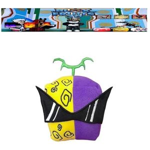 2023Nieuwe Blox Fruits-knuffel, Falcon Blox Fruits-knuffels, verjaardagsfeestjes for kinderen en volwassenen, Kerstmis, geschenken for spelliefhebbers (Color : Soul, Size : 15cm/5.9in)