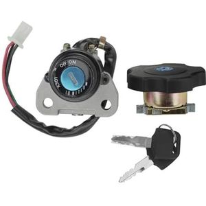 Voor XT600 TW200 DT200 DT200R XT225 Serow 225 Motorfiets Brandstof Voor Tankdop Slot Contactslot Sleutelset Motorfiets Contactslot