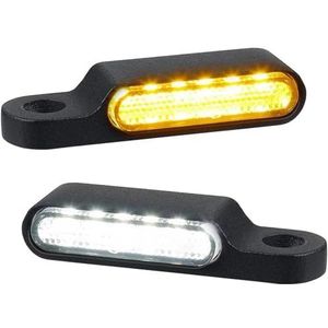 Universeel Geschikt Voor De Meeste Motorfietsen LED Motorfiets Richtingaanwijzer Motorfiets Indicator 2Pcs Richtingaanwijzers(WIT)