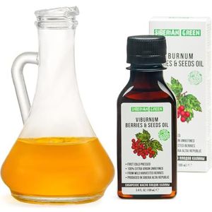 Siberische Viburnum Kalyna Zaden en Bessenolie | 100% Natuurlijk Extra Vierge Koudgeperst 100 ml